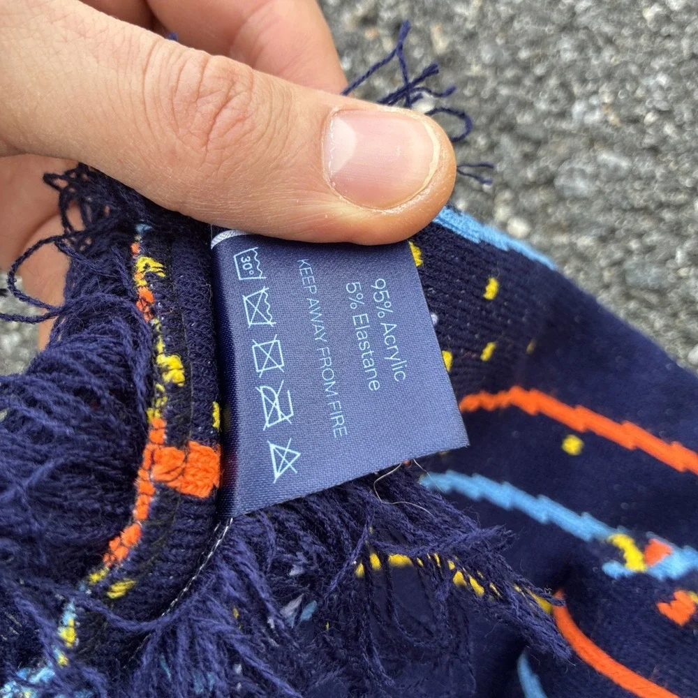 Vintage Lufthansa Yes to Europe Official Scarf Adult